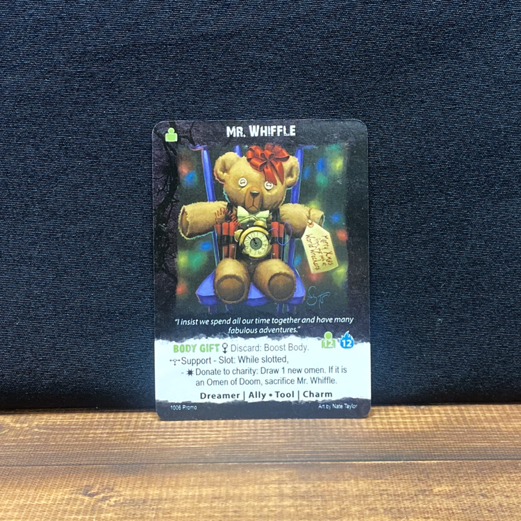 Apocrypha Game Promo Card: Mr. Whiffle
