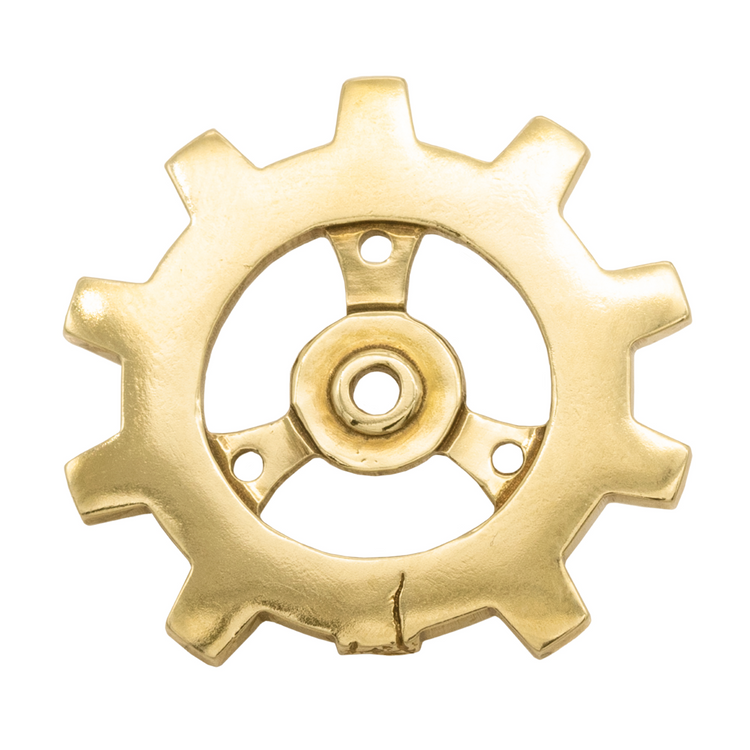 Auri's Brazen Gear Pin