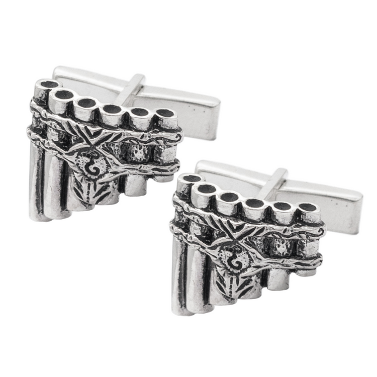 Eolian Talent Pipe Cufflinks