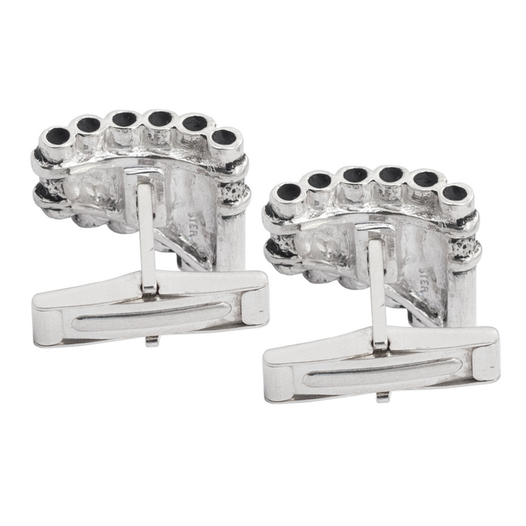 Eolian Talent Pipe Cufflinks