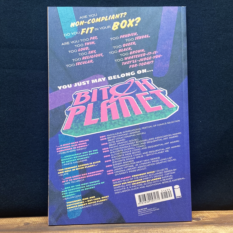 Less Than Perfect Bitch Planet Comics