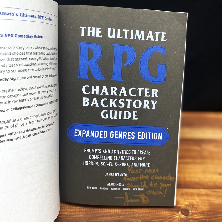 The Ultimate RPG Character Backstory Guide: Expanded Genres Edition