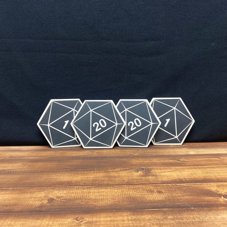 d20 Coasters