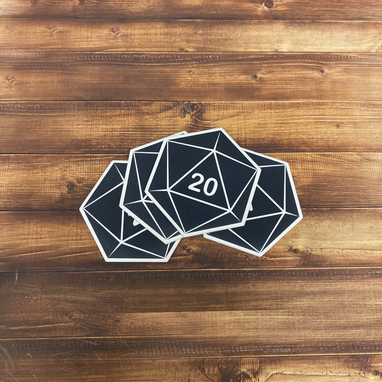 d20 Coasters