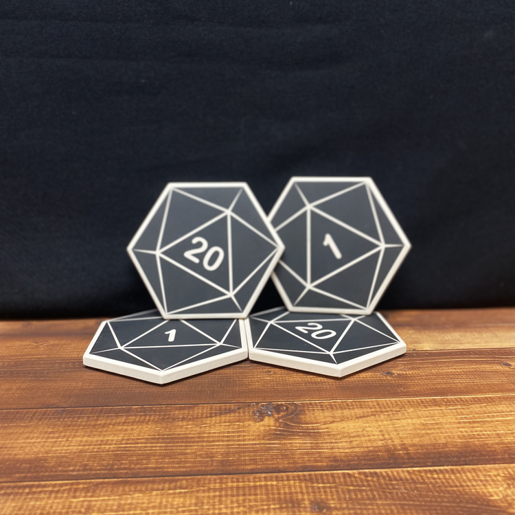 d20 Coasters