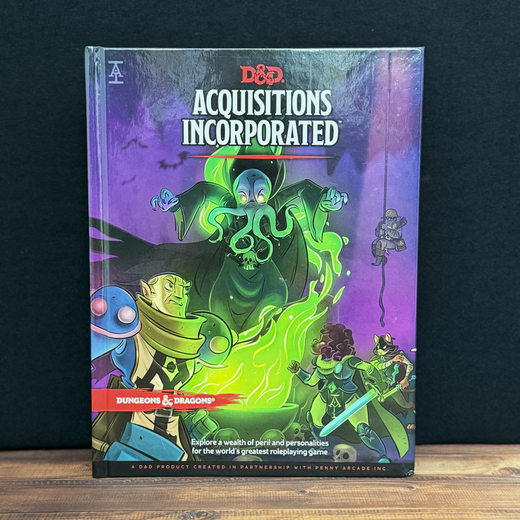 Acquisitions Inc. 5E D&D Hardcover + Exclusive D&D Cards