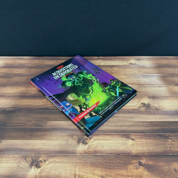 Acquisitions Inc. 5E D&D Hardcover + Exclusive D&D Cards