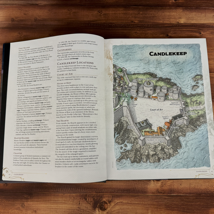 Candlekeep Mysteries + Exclusive D&D cards