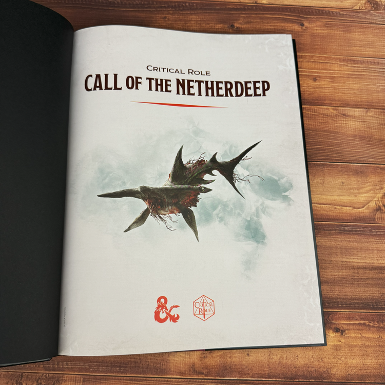 Call of the Netherdeep: Critical Role + Exclusive D&D Cards