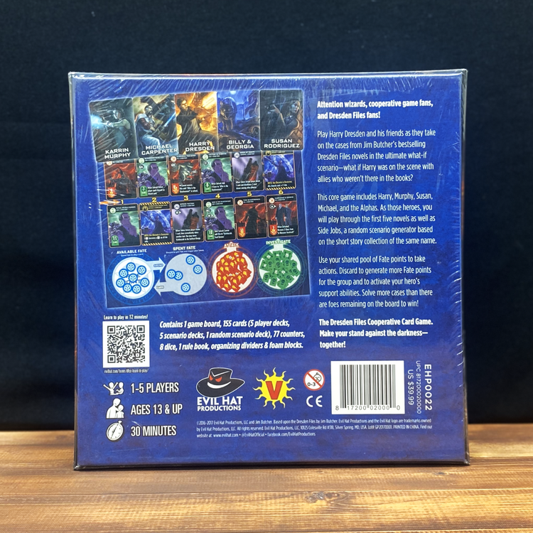 The Dresden Files Cooperative Card Game