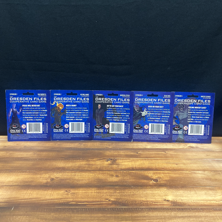 The Dresden Files Cooperative Card Game - Expansion Packs