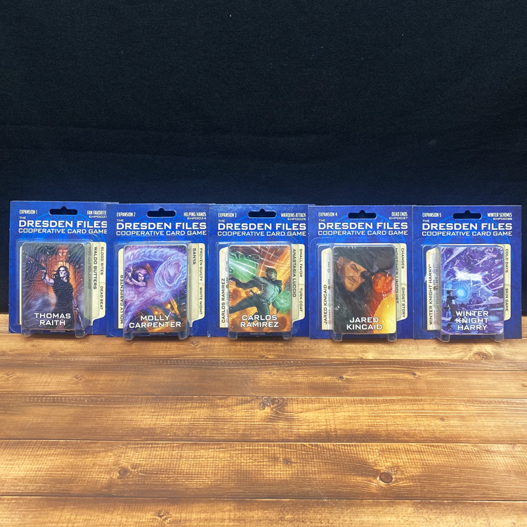 The Dresden Files Cooperative Card Game - Expansion Packs