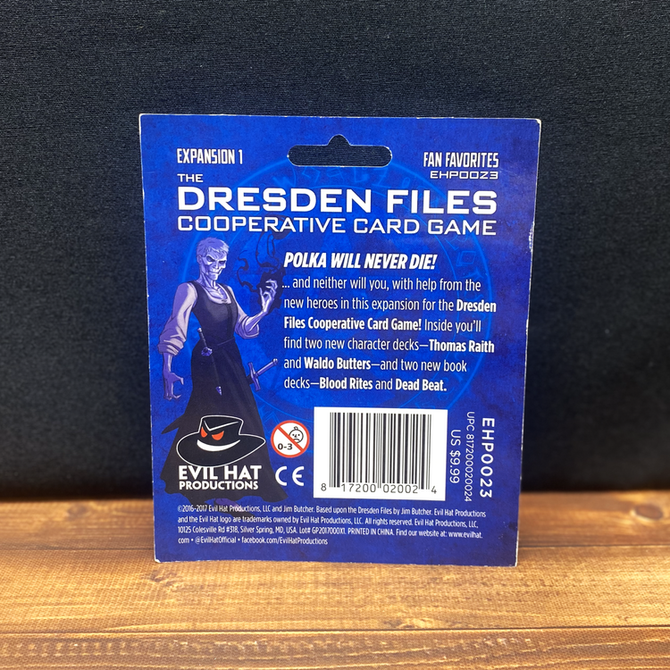 The Dresden Files Cooperative Card Game - Expansion Packs