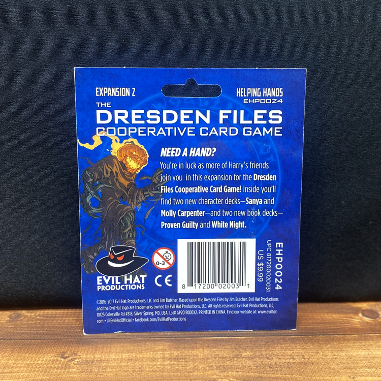 The Dresden Files Cooperative Card Game - Expansion Packs