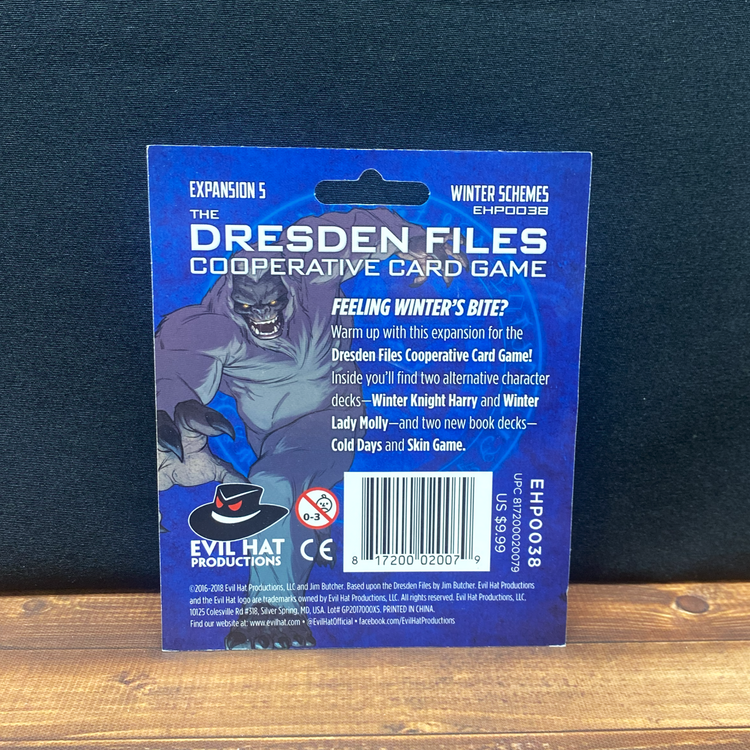 The Dresden Files Cooperative Card Game - Expansion Packs