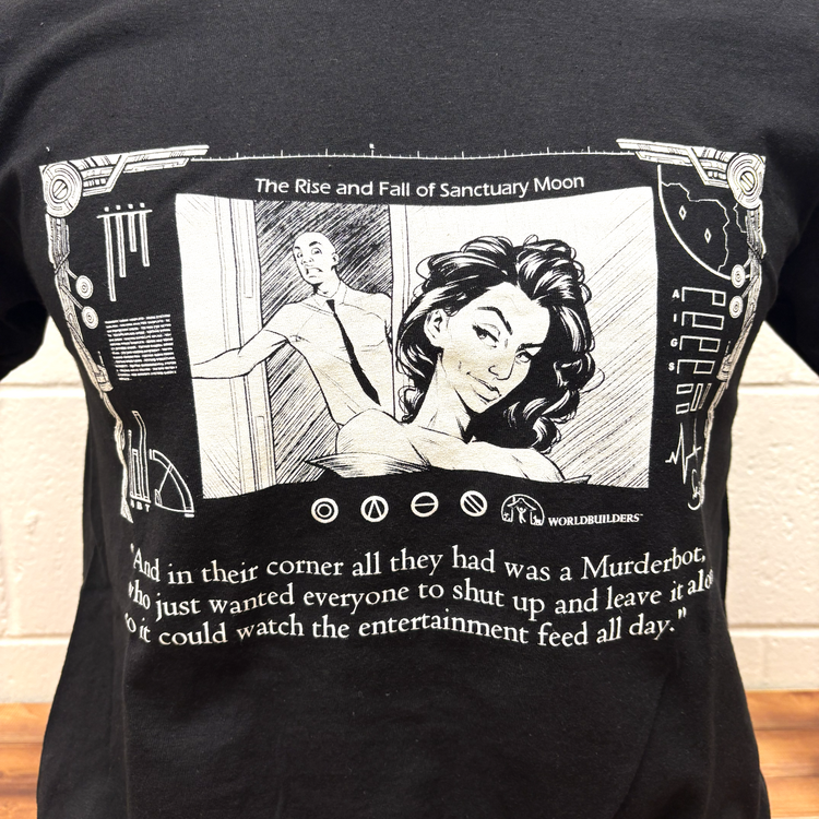 Sanctuary Moon Murderbot T-shirt