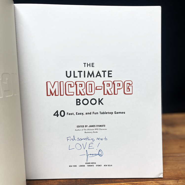 The Ultimate Micro-RPG Book