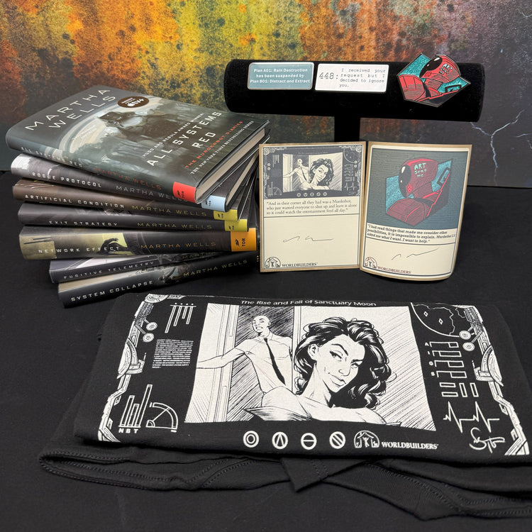 Worldbuilders Exclusive Murderbot Diaries Bundle