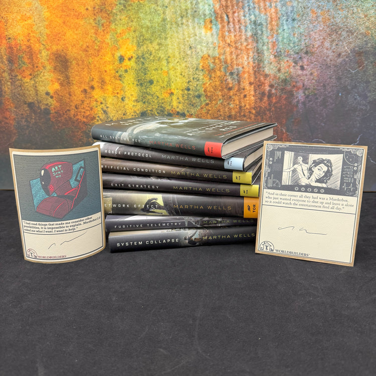 Worldbuilders Exclusive Murderbot Diaries Bundle