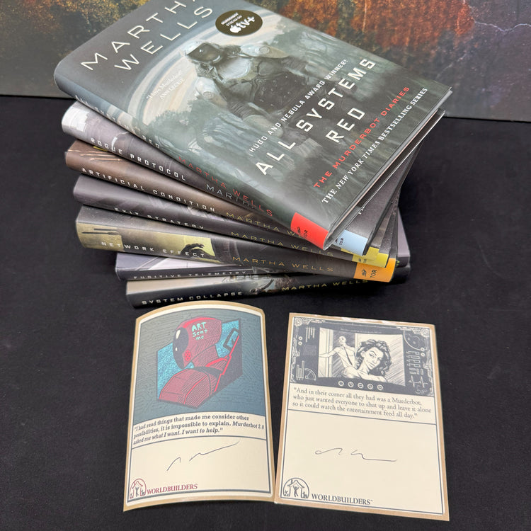 Worldbuilders Exclusive Murderbot Diaries Bundle