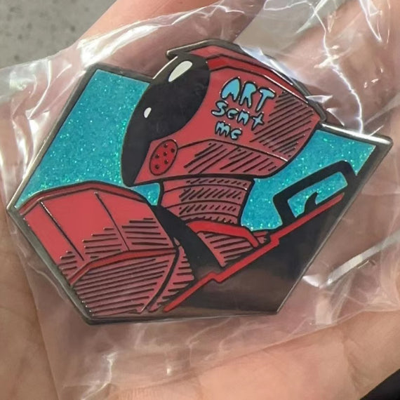 Murderbot Pin: ART Sent Me