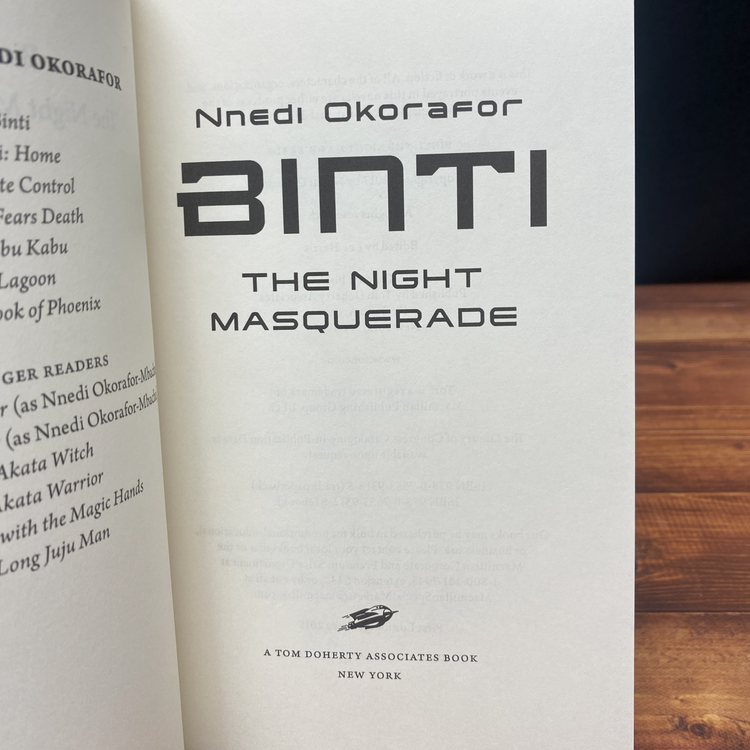 Binti: The Night Masquerade - Paperback