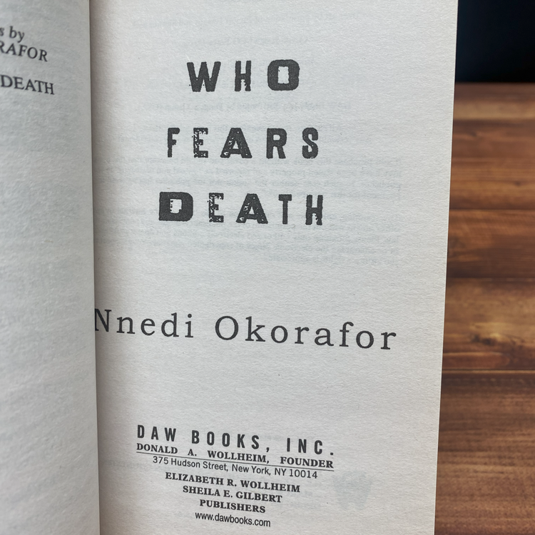 Who Fears Death