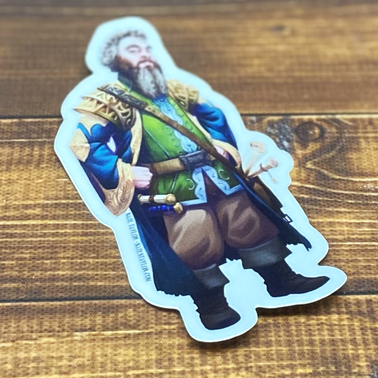 Pat Standee Sticker
