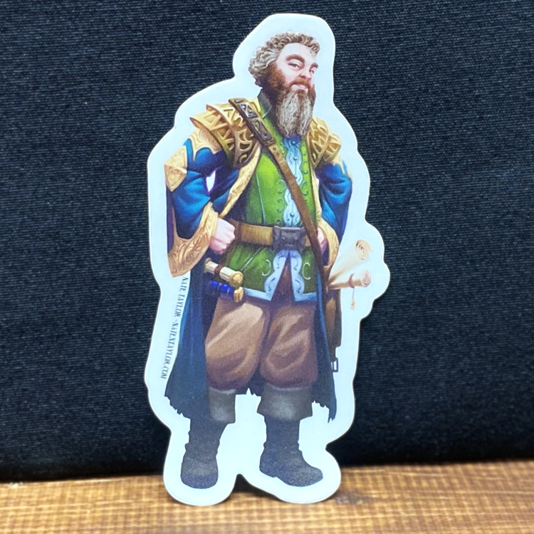 Pat Standee Sticker