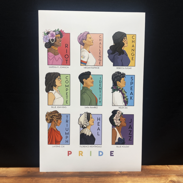She Series Art Print: PRIDE