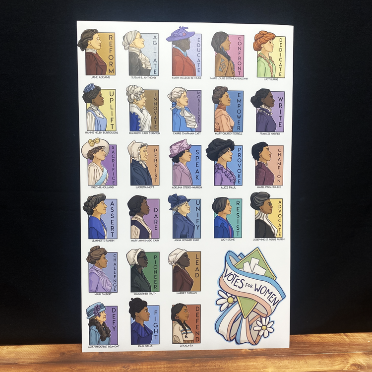 She Series Art Print: Special Suffragette Edition