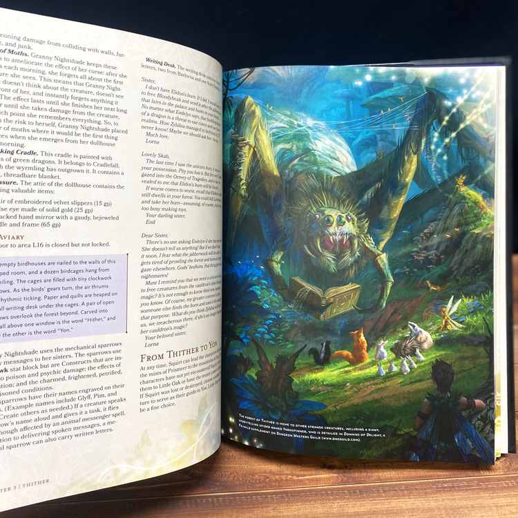 The Wild Beyond the Witchlight: A Signed Feywild Adventure D&D Hardcover + 2 Exclusive Cards!