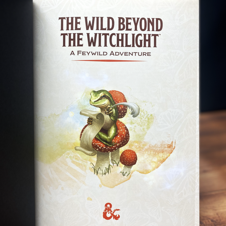 The Wild Beyond the Witchlight: A Signed Feywild Adventure D&D Hardcover + 2 Exclusive Cards!