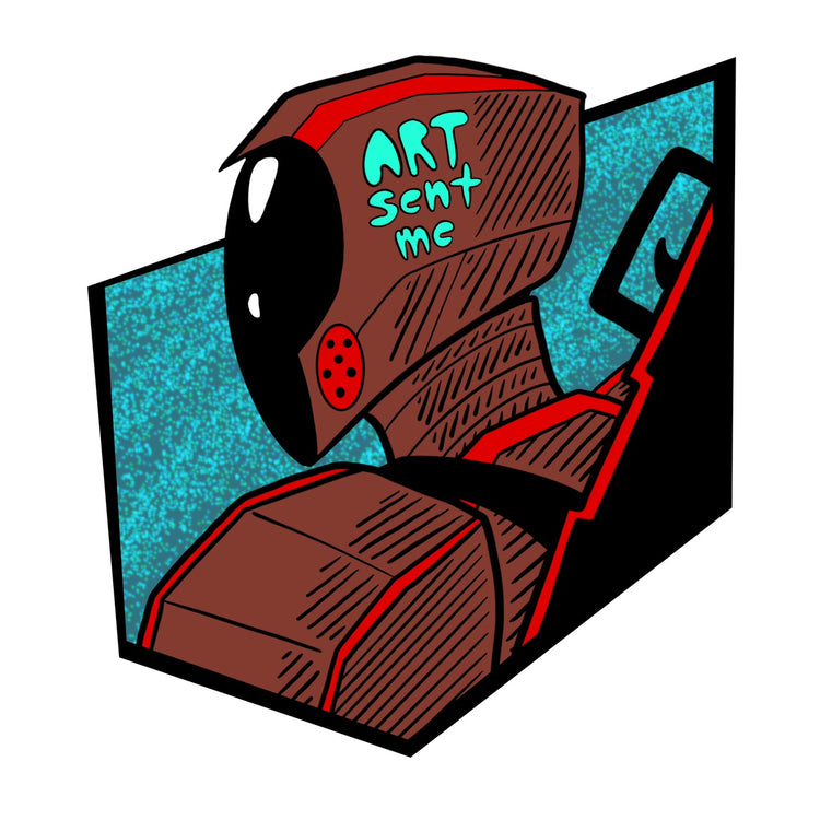 Murderbot Pin: ART Sent Me