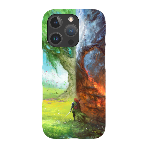 Fire, Thunder, Broken Tree Phone Case - Snap