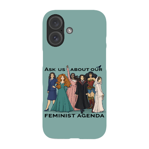 Feminist Agenda Phone Case - Snap