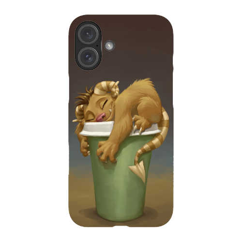 Coffee Critter Snug Phone Case - Snap