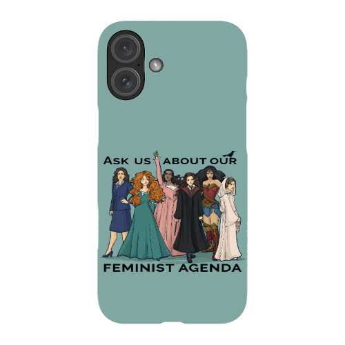 Feminist Agenda Phone Case - Snap