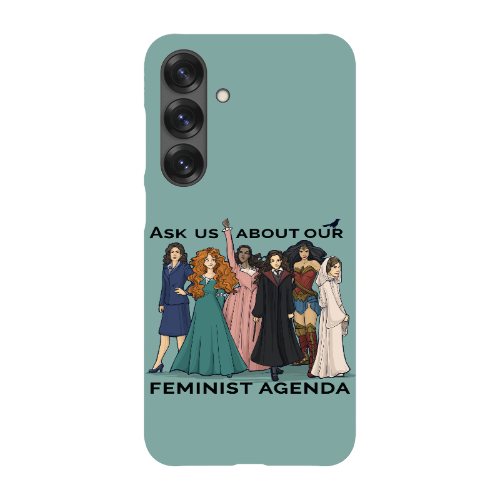 Feminist Agenda Phone Case - Snap