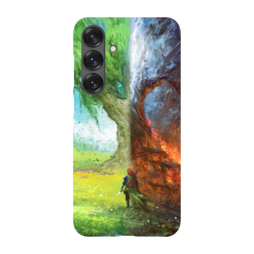 Fire, Thunder, Broken Tree Phone Case - Snap