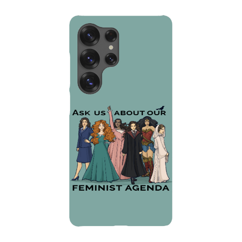 Feminist Agenda Phone Case - Snap