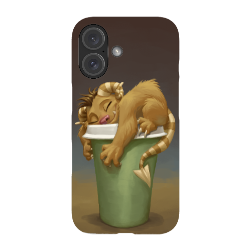 Coffee Critter Snug Phone Case - Snap