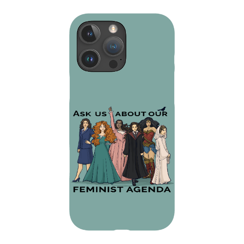 Feminist Agenda Phone Case - Snap