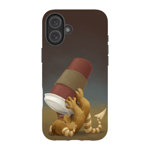 Coffee Critter Chug Phone Case - Tough