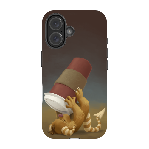 Coffee Critter Chug Phone Case - Tough