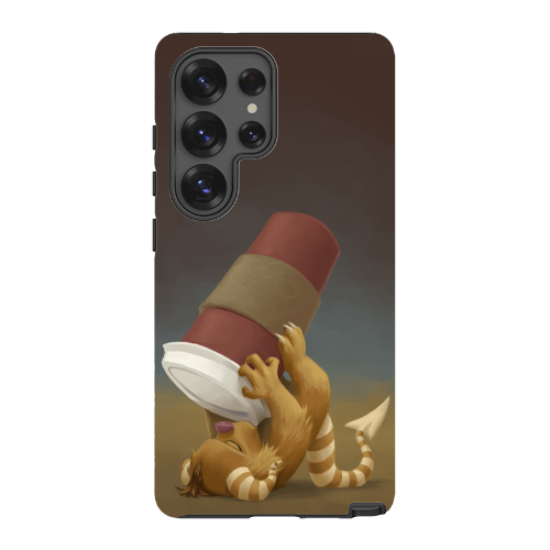 Coffee Critter Chug Phone Case - Tough