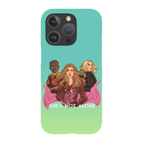 She's Not Alone Phone Case - Snap
