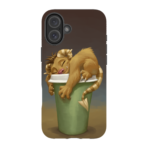 Coffee Critter Snug Phone Case - Tough