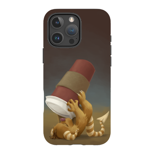 Coffee Critter Chug Phone Case - Tough