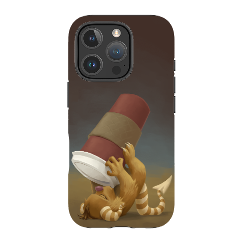 Coffee Critter Chug Phone Case - Tough